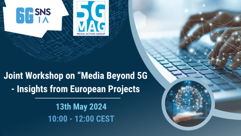 Presenting 6G-XR Multimedia Use Cases at Media beyond 5G Joint Workshop